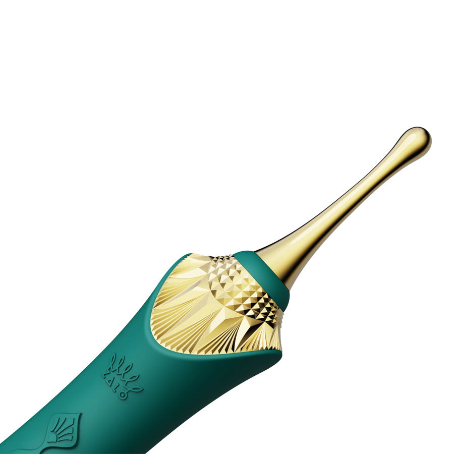 Vibrador Clitorial Bess Turquoise Green